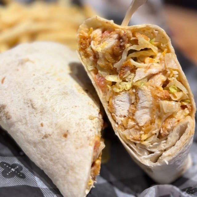 Buffalo Chicken Wrap.