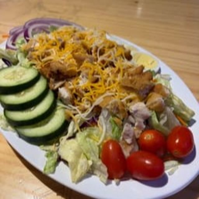 $10 Crispy Chicken Salad.