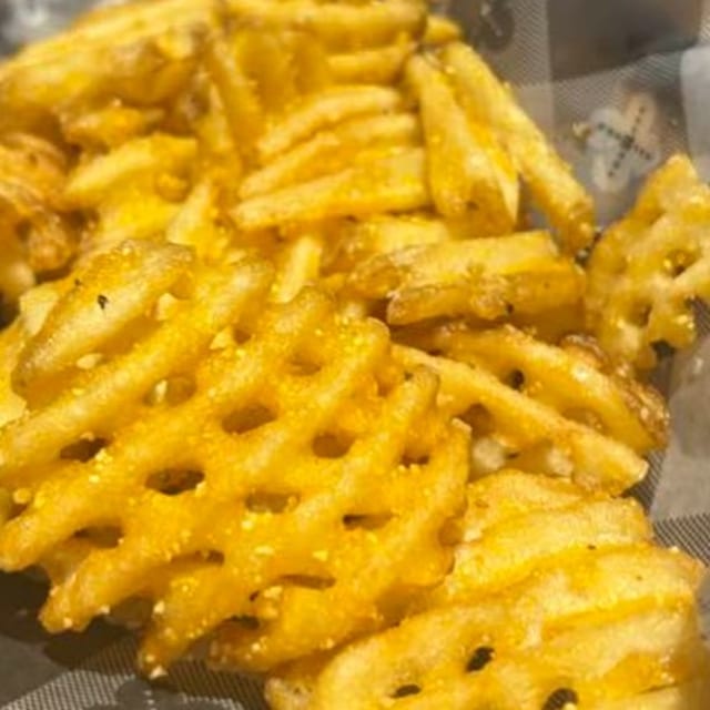 Side Waffle Fries.