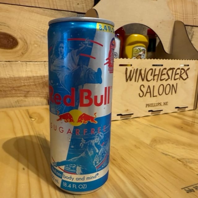 Sugar Free Red Bull.