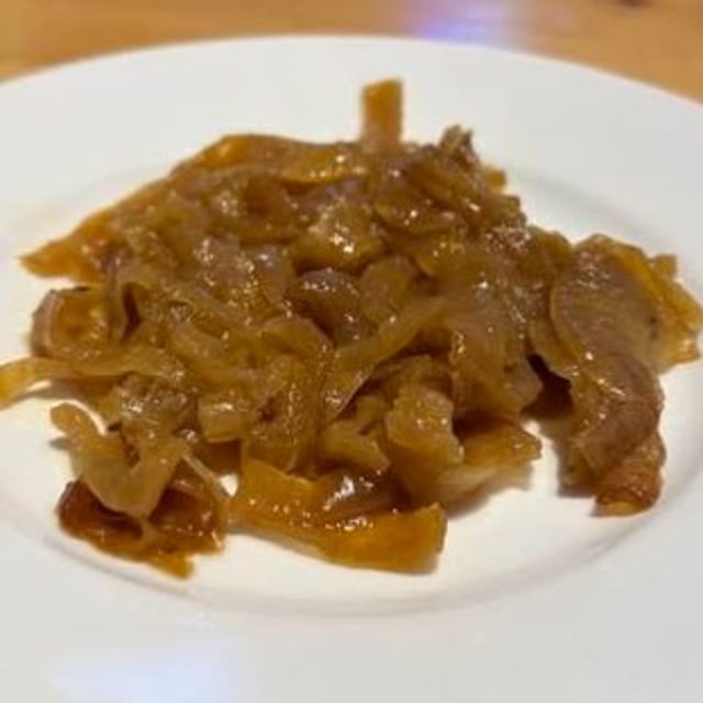 Add Sautéed Onions.