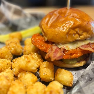 Pepper Jack Buffalo Chicken Sandwich